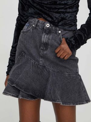 Traper suknja Karl Lagerfeld Jeans siva