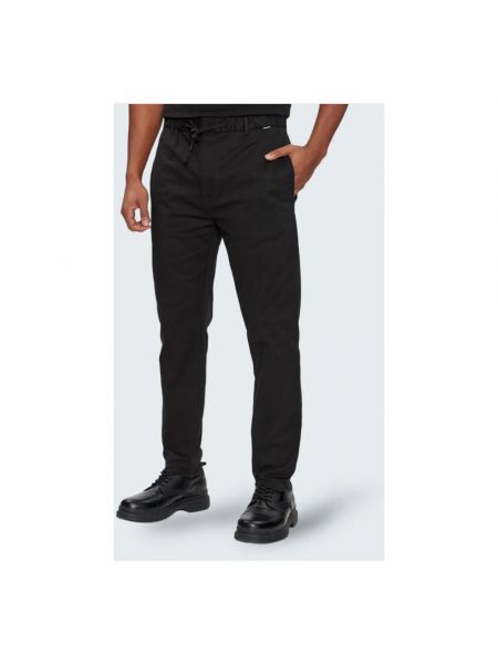 Pantalones ajustados slim fit Calvin Klein negro