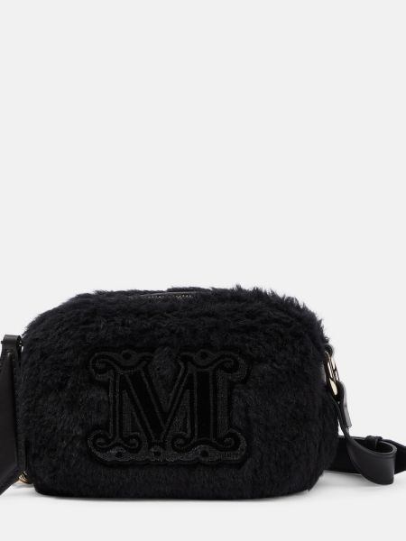 Bolsa de hombro Max Mara negro