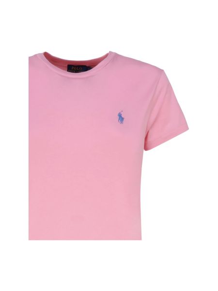 Camisa con bordado Polo Ralph Lauren rosa