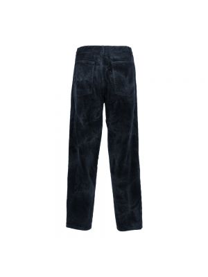 Geflochtene straight jeans Comme Des Garçons blau