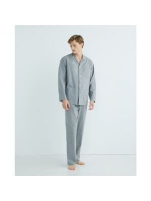 Pijama de franela Emidio Tucci gris