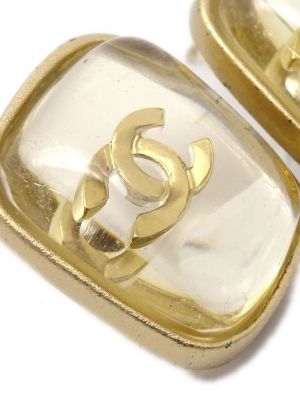 Náušnice Chanel Pre-owned zlaté