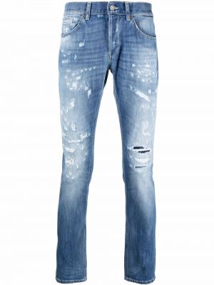 Skinny fit-jeans Dondup blå