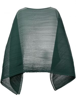 Plisserade halsduk Pleats Please Issey Miyake grön