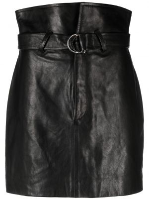 Δερμάτινη φούστα Iro μαύρο