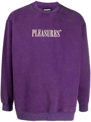 Rund hals t-skjorte Pleasures lilla