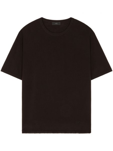 Strikket t-shirt Alanui brun