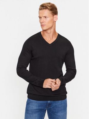 Пуловер Selected Homme черно