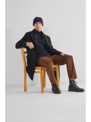 Manteau d'hiver en laine Selected Homme noir