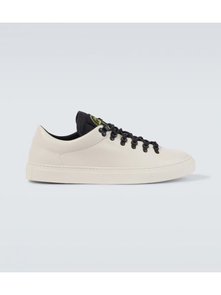 Læder sneakers Stone Island