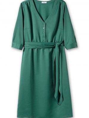 Košeľové šaty Sheego zelená