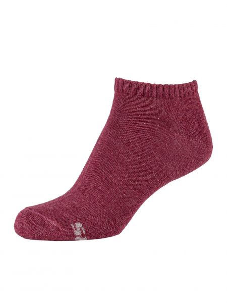 Меланжевые носки Skechers розовые