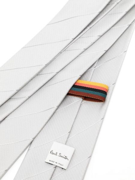 Dryžuotas šilkinis kaklaraištis Paul Smith