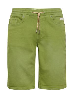 Priliehavé džínsové šortky Blend zelená