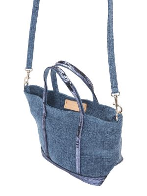 Nákupná taška Vanessa Bruno modrá