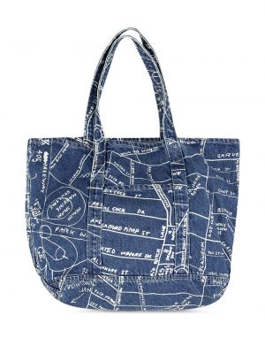 Shopper handtasche Supreme blau