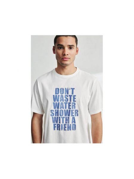 T-shirt mit kurzen ärmeln Ecoalf weiß