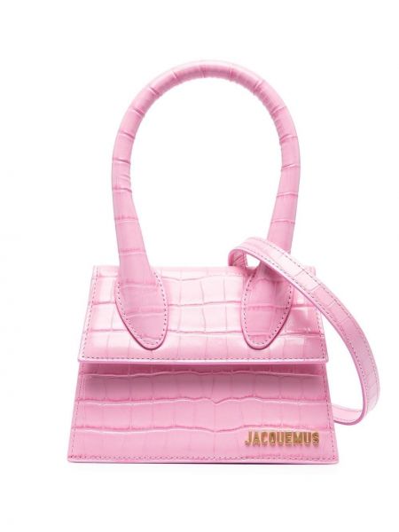 Шопинг чанта Jacquemus розово