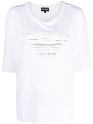T-krekls Emporio Armani balts