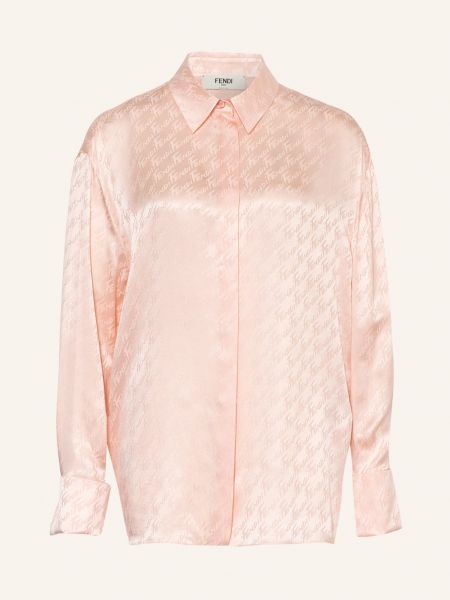 Koszula Fendi różowa