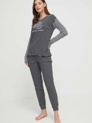 Lauren Ralph Lauren pizsama női,  - Fekete