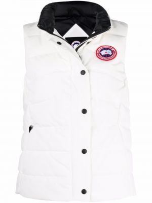 Ärmlös jacka Canada Goose vit