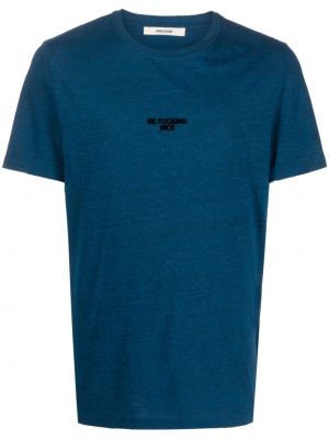 T-shirt mit print Zadig&voltaire blau