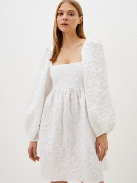 Платье Mist белое
