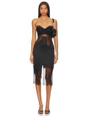 Vestido midi Nbd negro