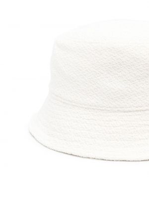 Krepový klobouk Casablanca bílý