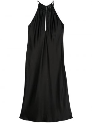Μίντι φόρεμα Nili Lotan μαύρο