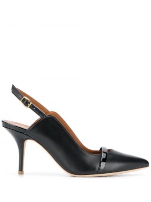 Pumpar med remmar med slingback Malone Souliers svart