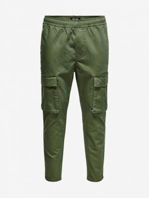 Pantaloni Only & Sons verde