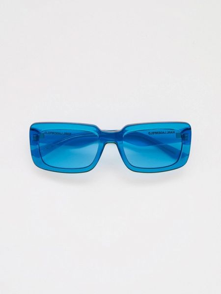 Очки солнцезащитные Karl Lagerfeld голубые