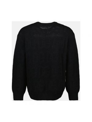 Jersey de tela jersey calado Dolce & Gabbana negro