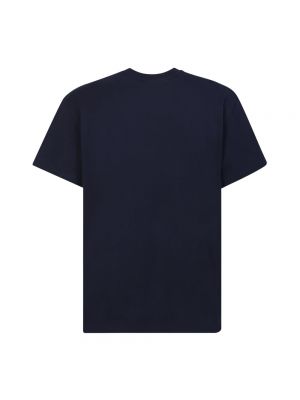 Camiseta de algodón Jw Anderson azul