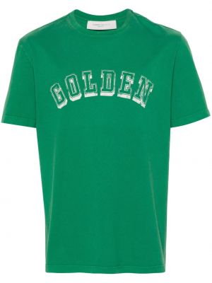 Βαμβακερή μπλούζα με σχέδιο Golden Goose