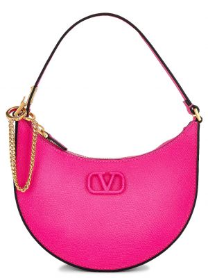 Мини сумочка Valentino Garavani розовая