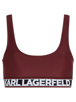 Plavky Karl Lagerfeld biela