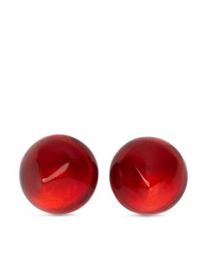 Σκουλαρίκια Ferragamo κόκκινο