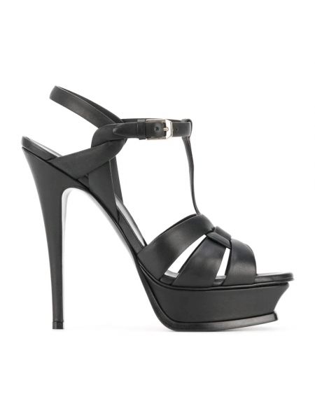 Sandale mit absatz mit hohem absatz Saint Laurent schwarz