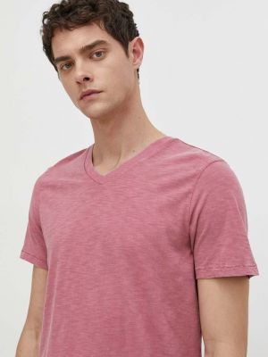 Тениска с дълъг ръкав Superdry розово