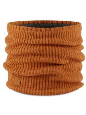 Трикотажный флисовый шарф Buff оранжевый