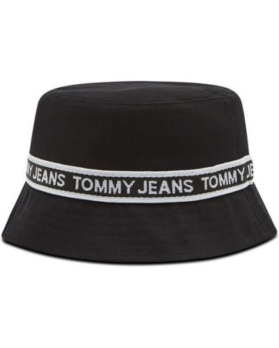 Klobouk Tommy Jeans černý