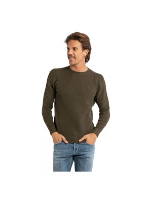 Sweter wełniany Gran Sasso zielony