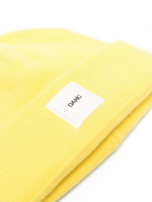 Bonnet en tricot Oamc jaune
