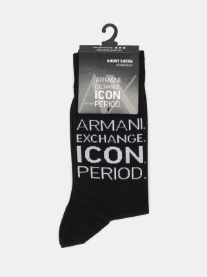 Носки Armani Exchange черные