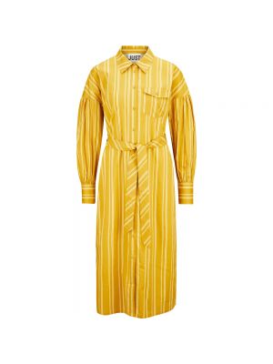 Sukienka Just Female żółta