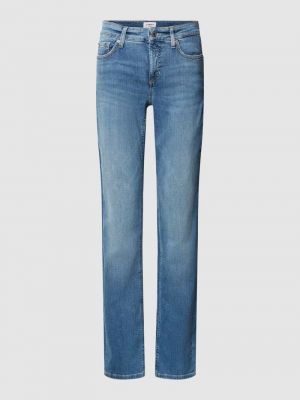 Proste jeansy z kieszeniami Cambio niebieskie